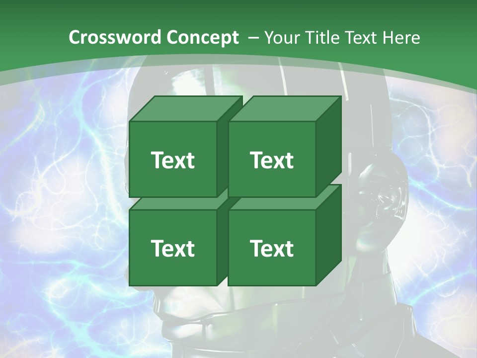 Design Chip Metal PowerPoint Template