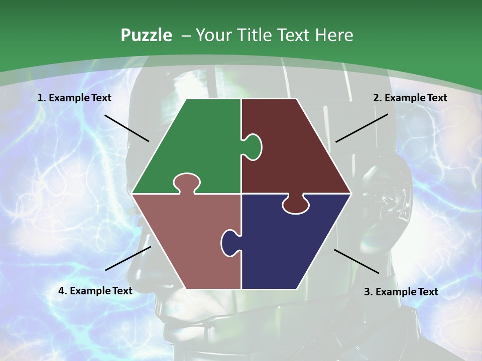 Design Chip Metal PowerPoint Template