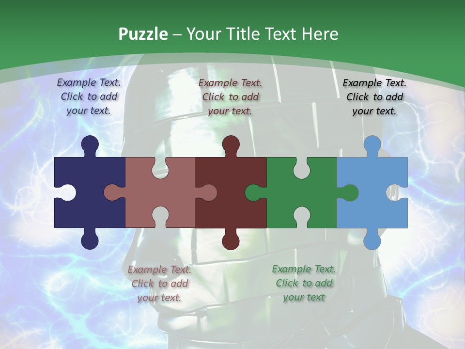 Design Chip Metal PowerPoint Template