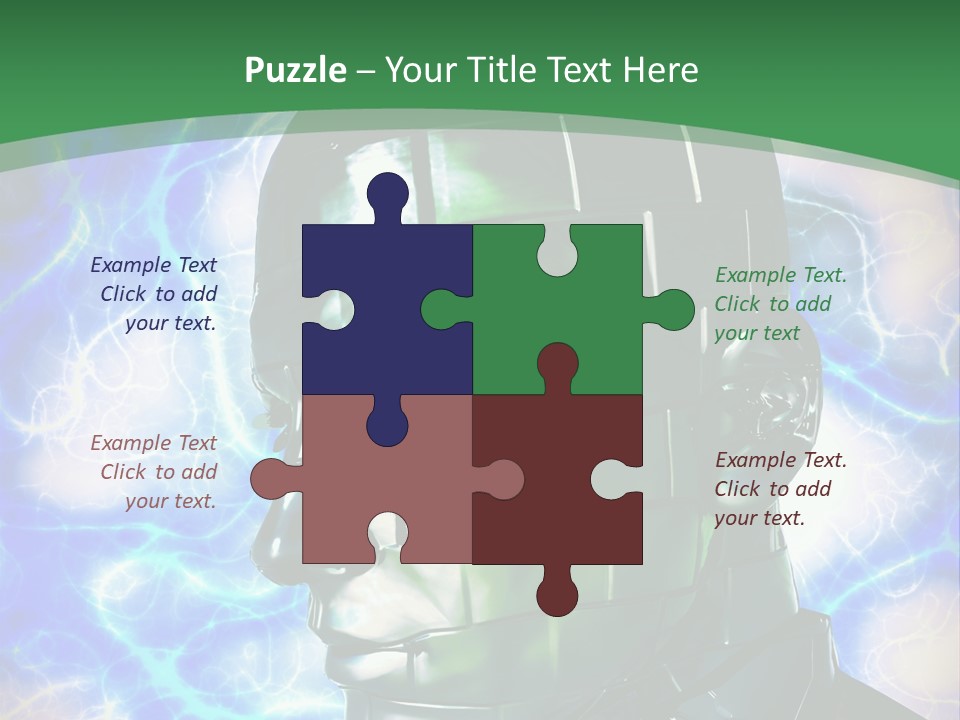 Design Chip Metal PowerPoint Template