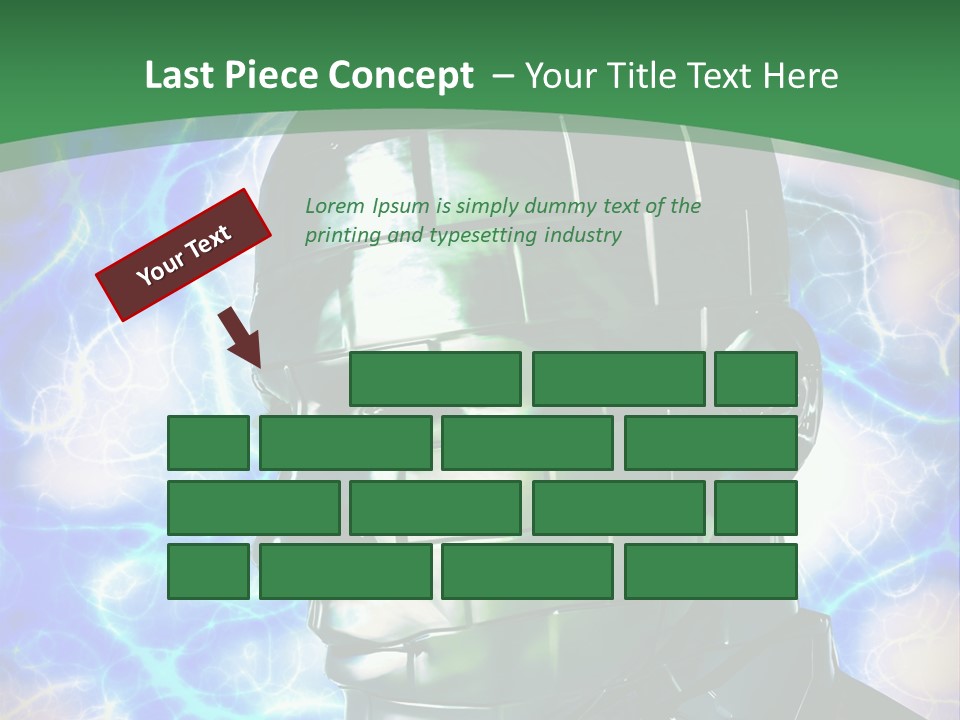Design Chip Metal PowerPoint Template