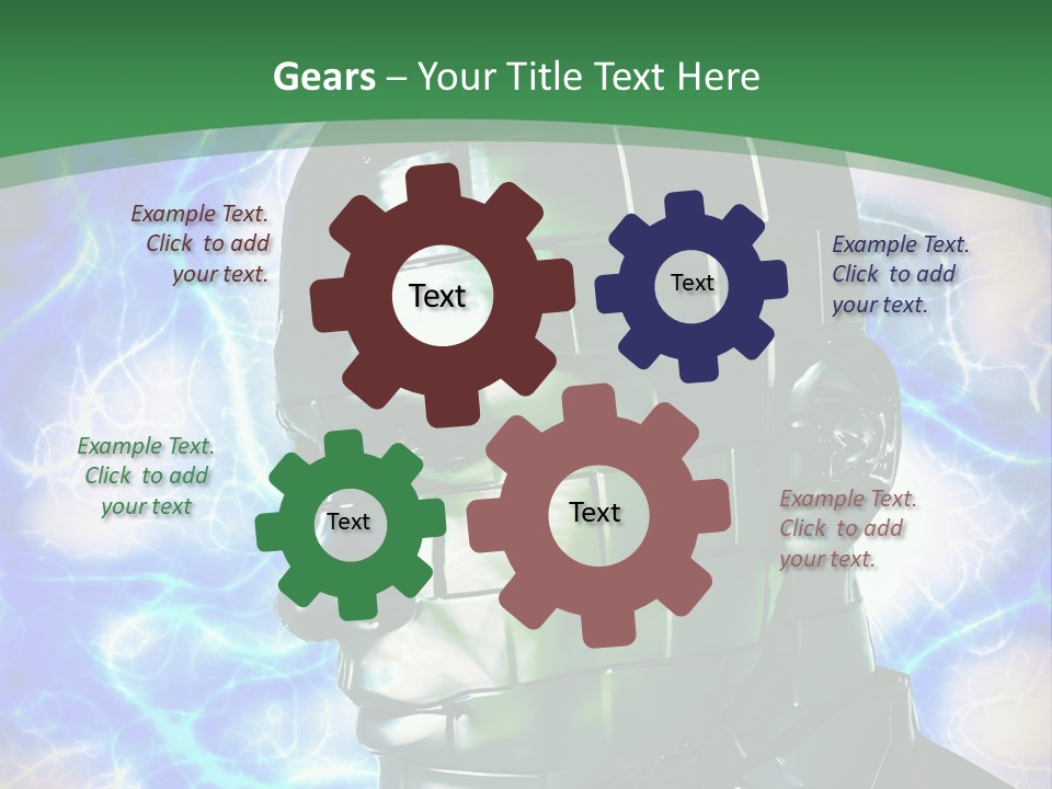 Design Chip Metal PowerPoint Template