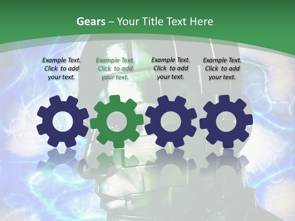 Design Chip Metal PowerPoint Template