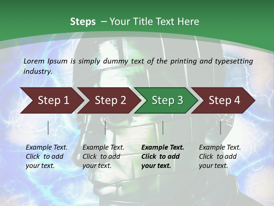 Design Chip Metal PowerPoint Template