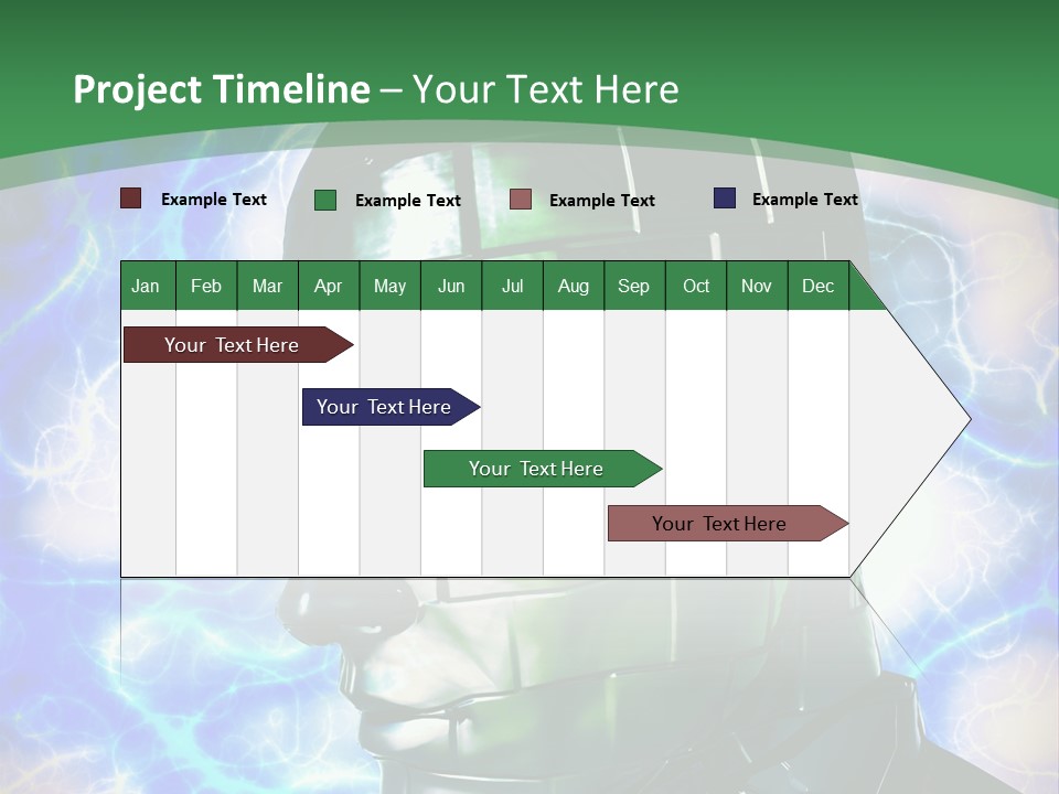 Design Chip Metal PowerPoint Template