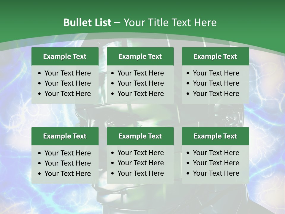 Design Chip Metal PowerPoint Template