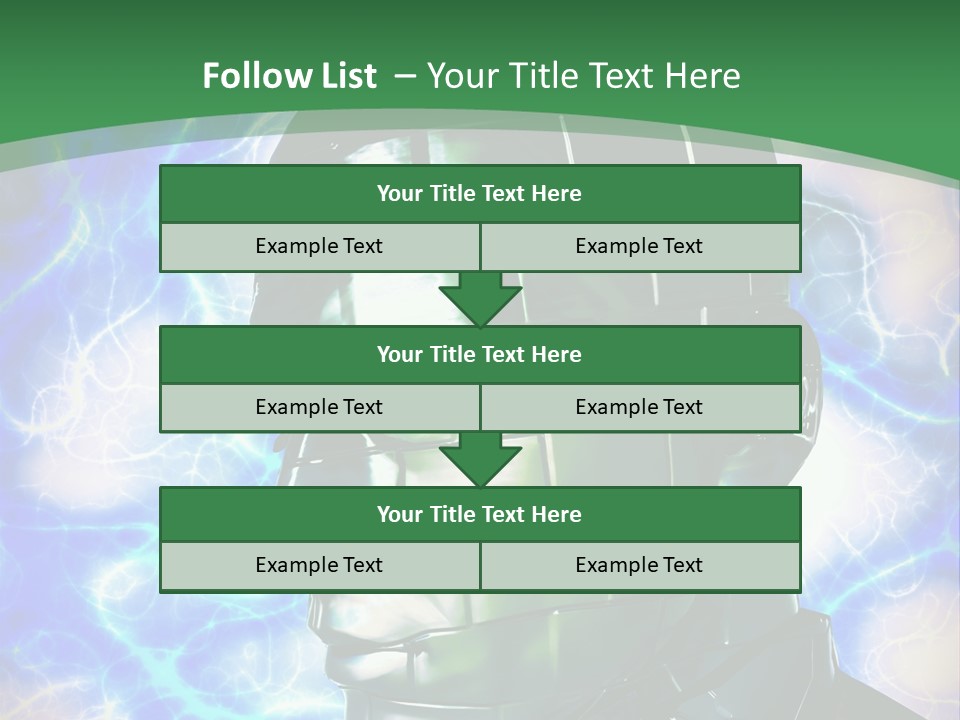 Design Chip Metal PowerPoint Template