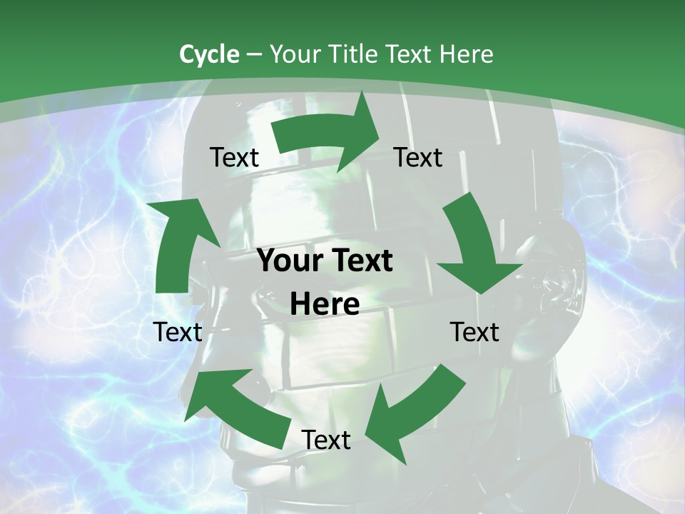 Design Chip Metal PowerPoint Template