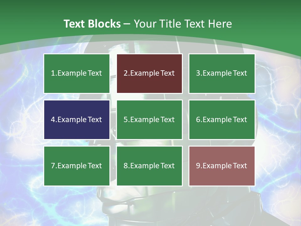 Design Chip Metal PowerPoint Template