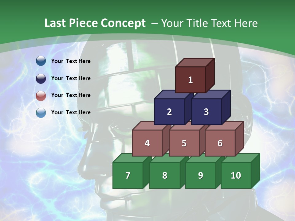 Design Chip Metal PowerPoint Template