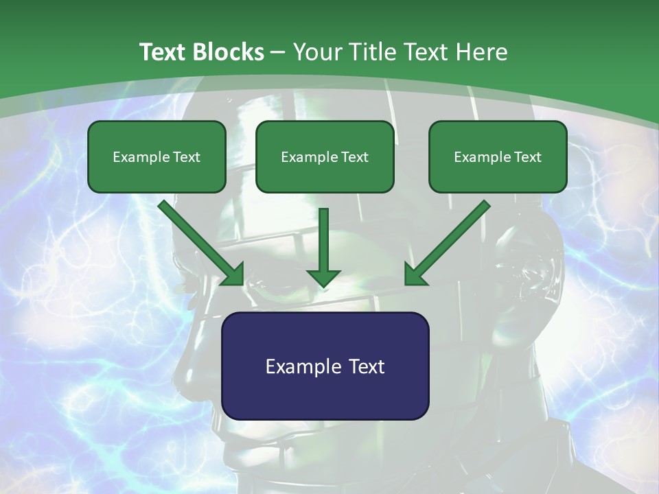 Design Chip Metal PowerPoint Template