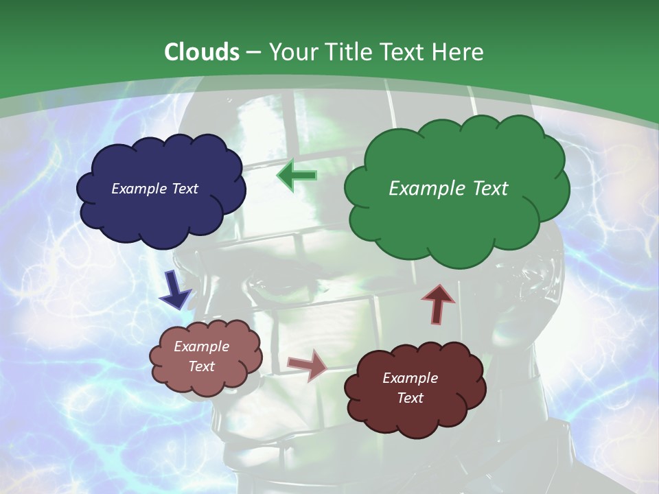 Design Chip Metal PowerPoint Template