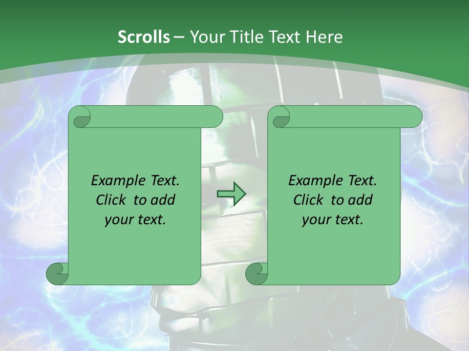 Design Chip Metal PowerPoint Template