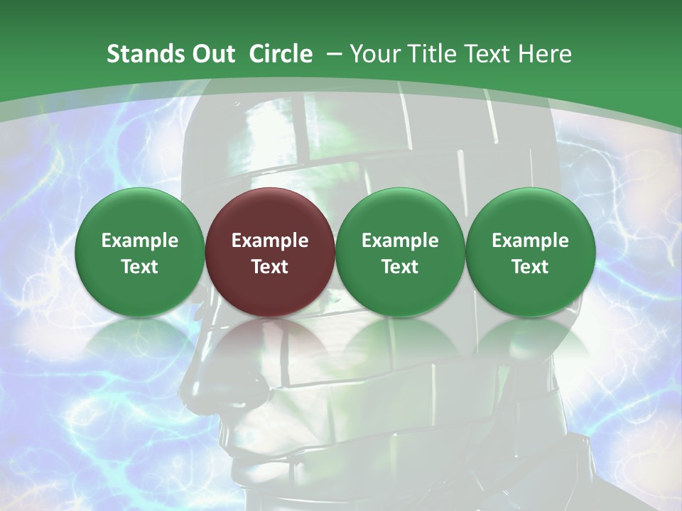 Design Chip Metal PowerPoint Template