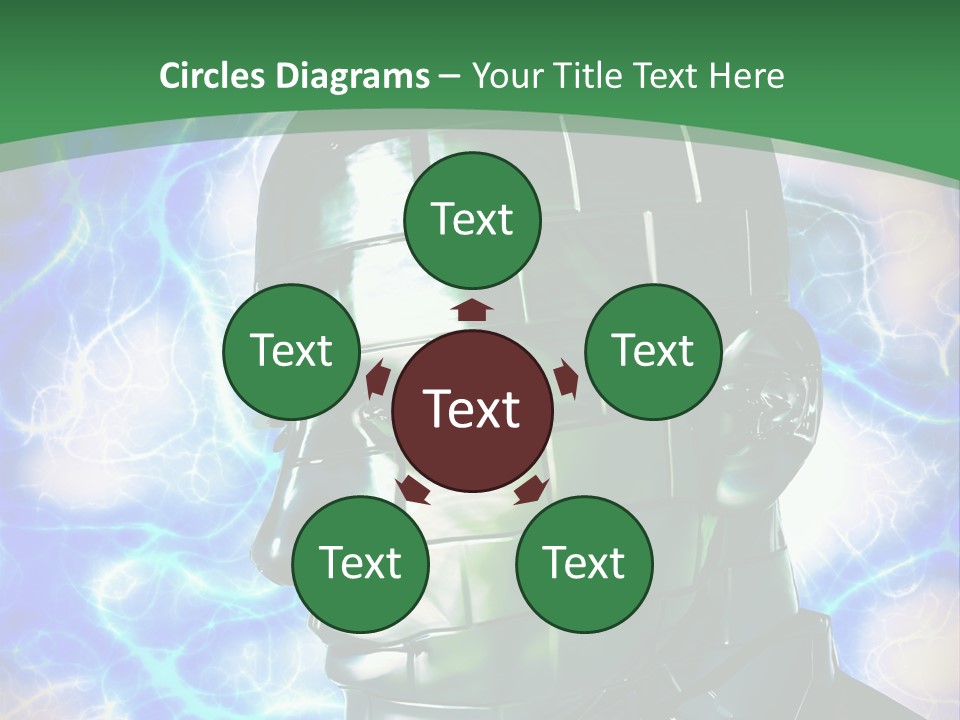 Design Chip Metal PowerPoint Template