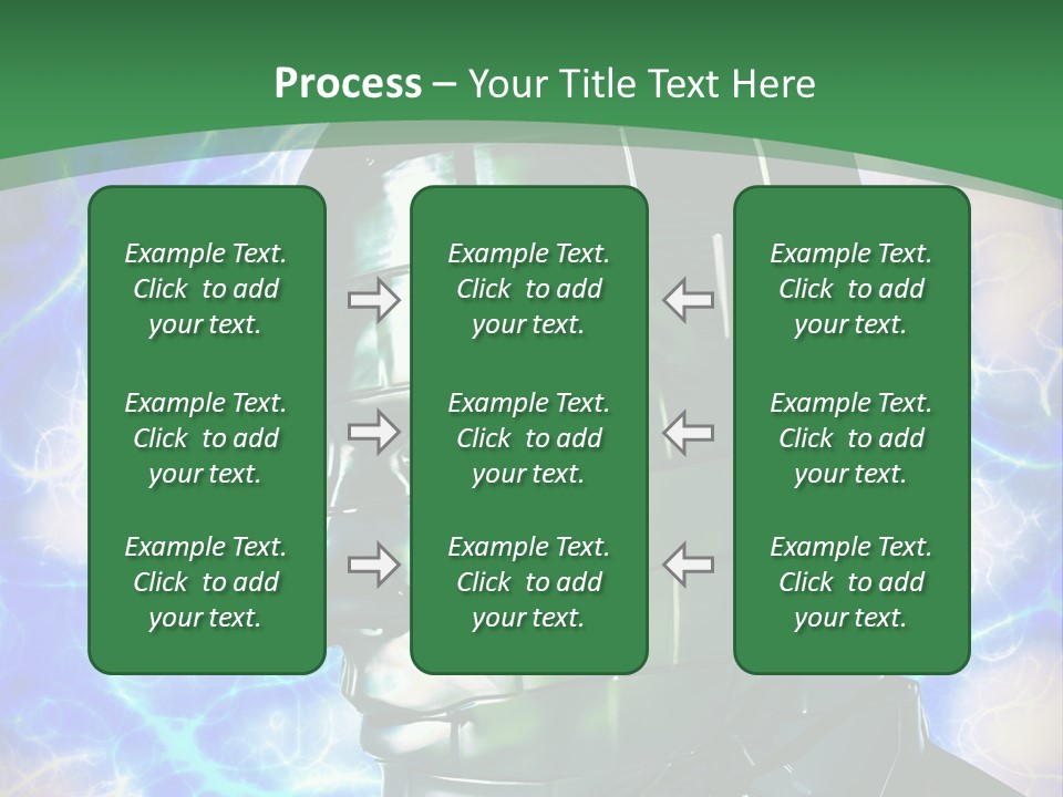 Design Chip Metal PowerPoint Template