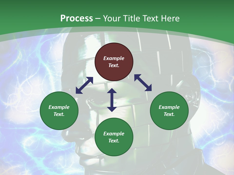 Design Chip Metal PowerPoint Template
