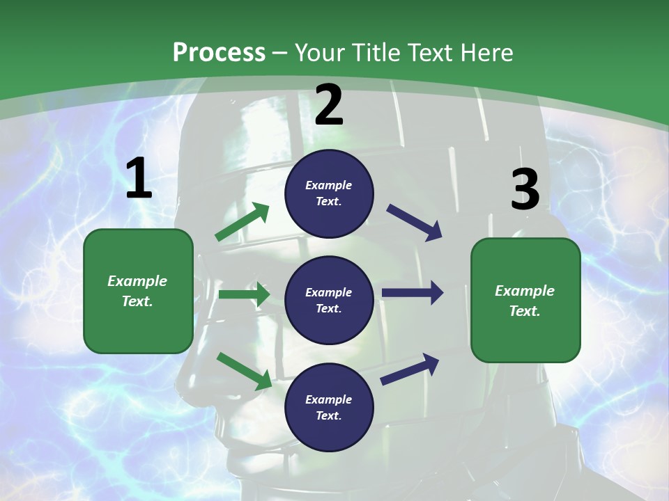 Design Chip Metal PowerPoint Template