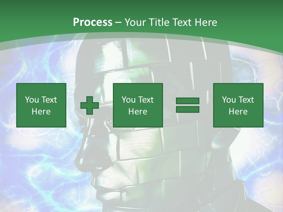 Design Chip Metal PowerPoint Template
