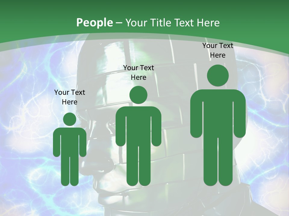 Design Chip Metal PowerPoint Template