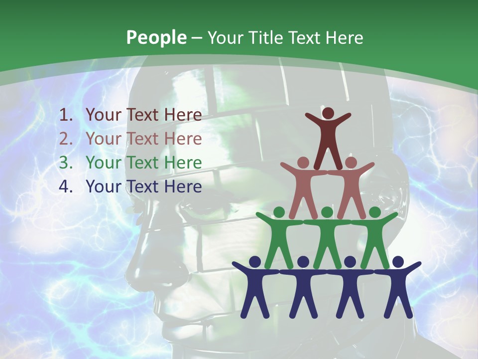 Design Chip Metal PowerPoint Template