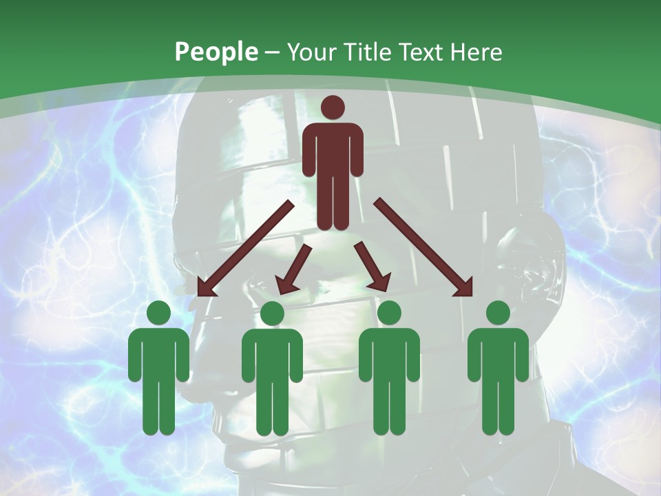 Design Chip Metal PowerPoint Template