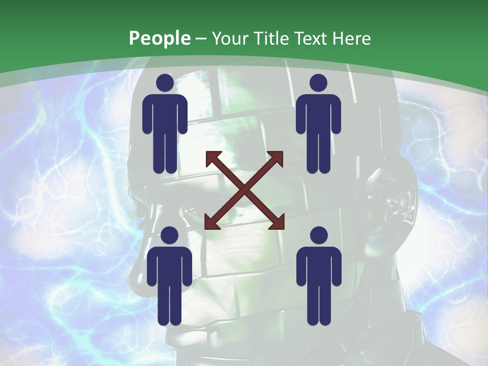 Design Chip Metal PowerPoint Template