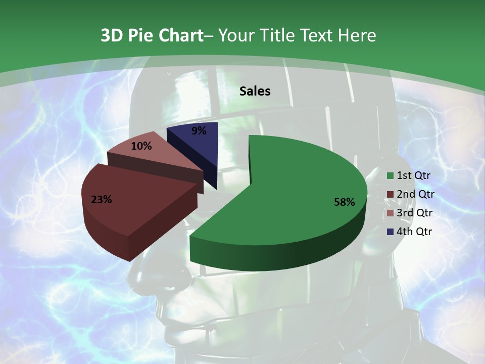 Design Chip Metal PowerPoint Template