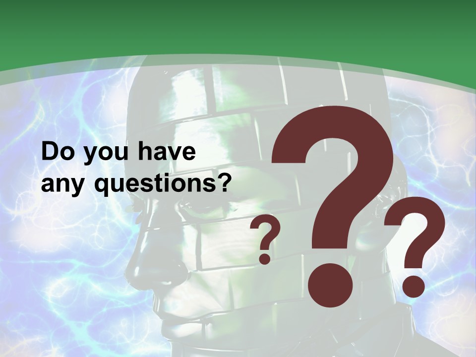 Design Chip Metal PowerPoint Template