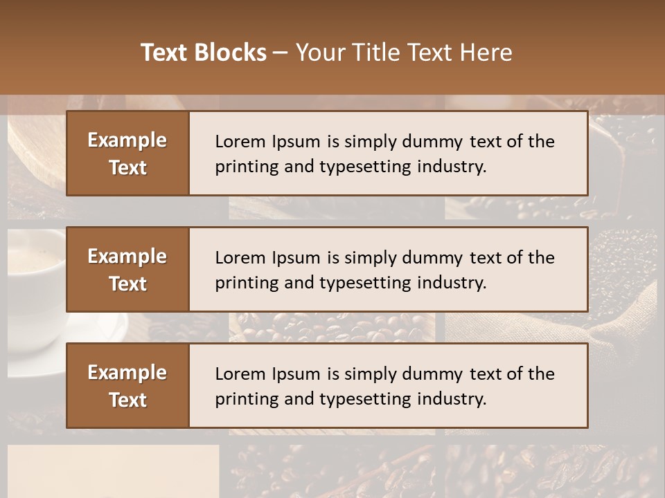 Taste Natural Coffee PowerPoint Template