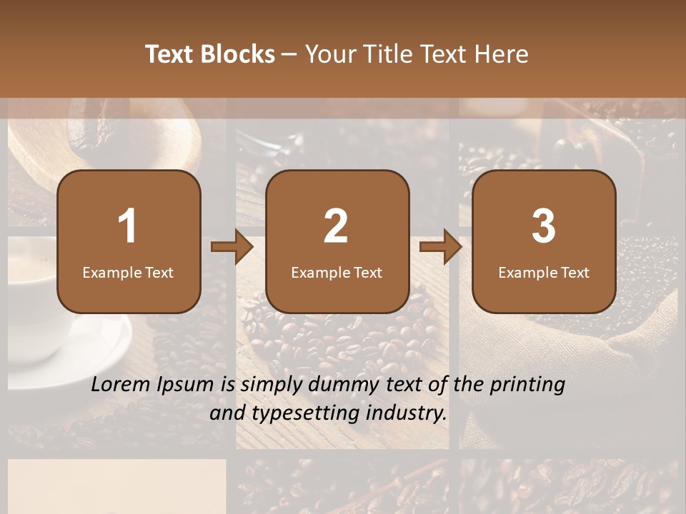 Taste Natural Coffee PowerPoint Template