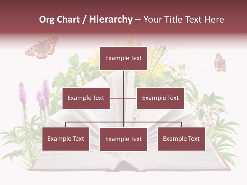 Decoration Flower Imagination PowerPoint Template
