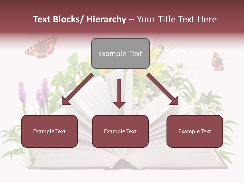 Decoration Flower Imagination PowerPoint Template