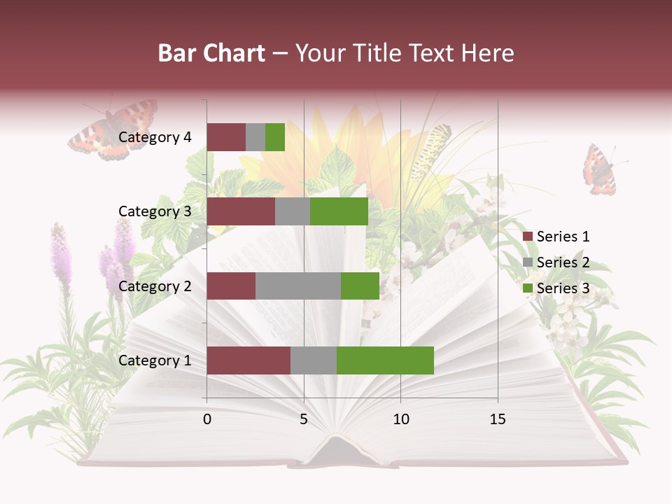 Decoration Flower Imagination PowerPoint Template