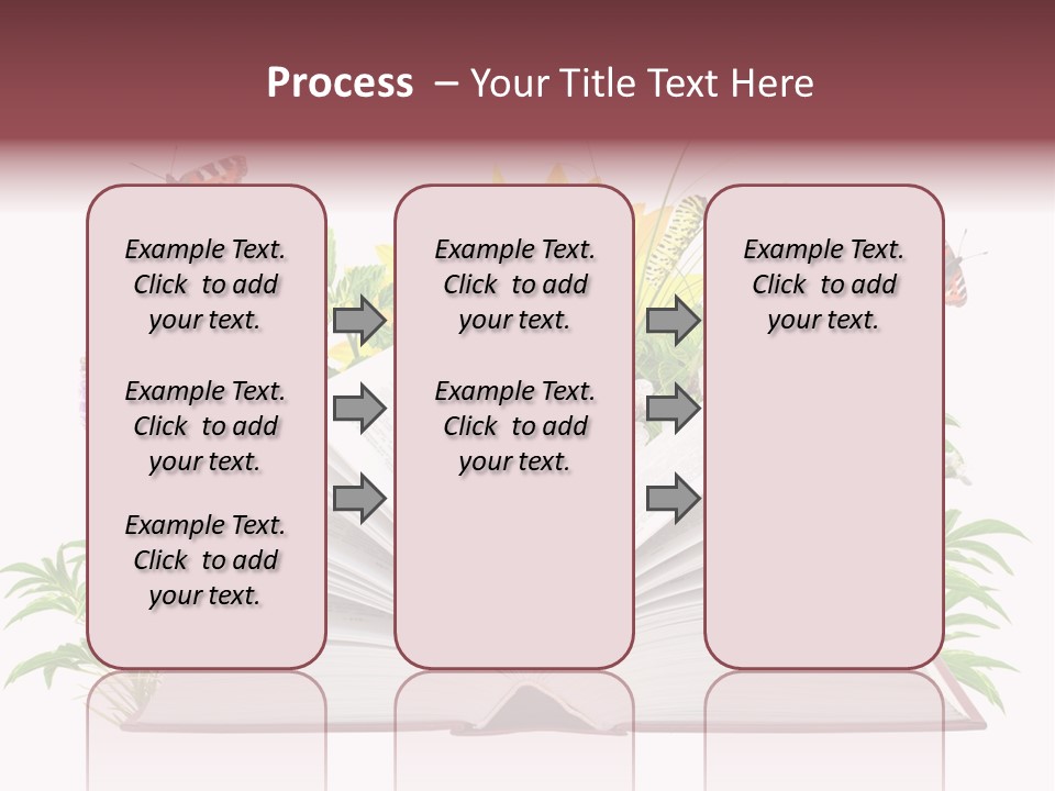 Decoration Flower Imagination PowerPoint Template