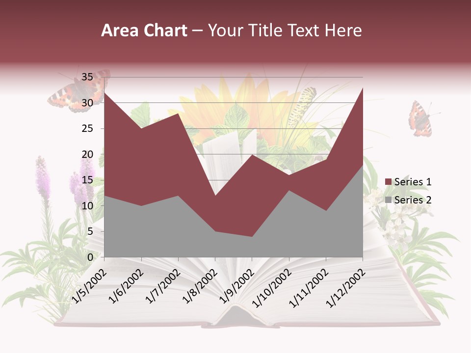 Decoration Flower Imagination PowerPoint Template