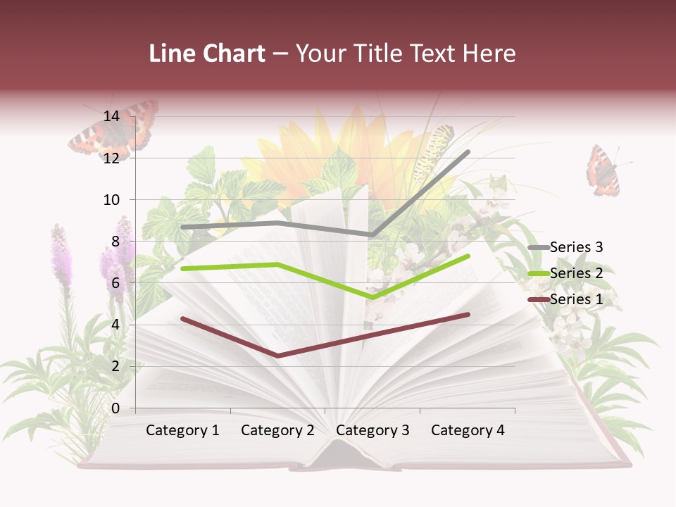Decoration Flower Imagination PowerPoint Template