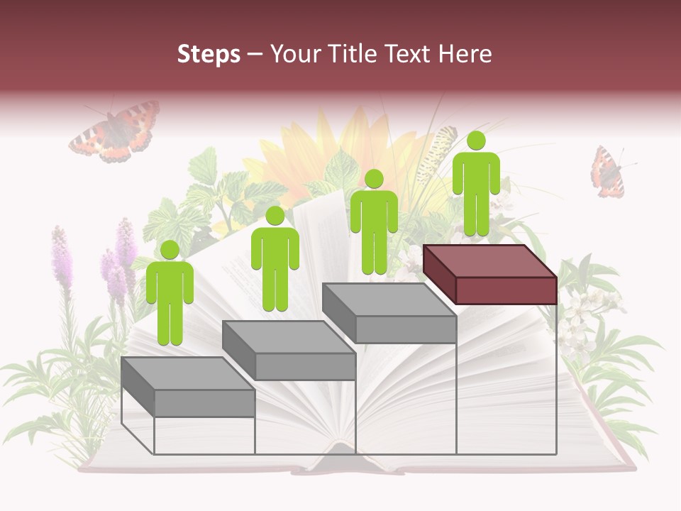 Decoration Flower Imagination PowerPoint Template