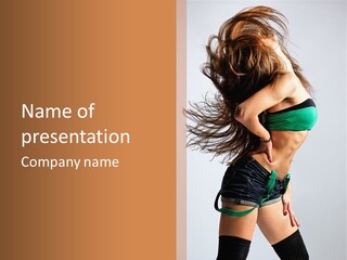 Shaking Active Pleasure PowerPoint Template