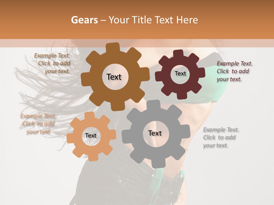 Shaking Active Pleasure PowerPoint Template