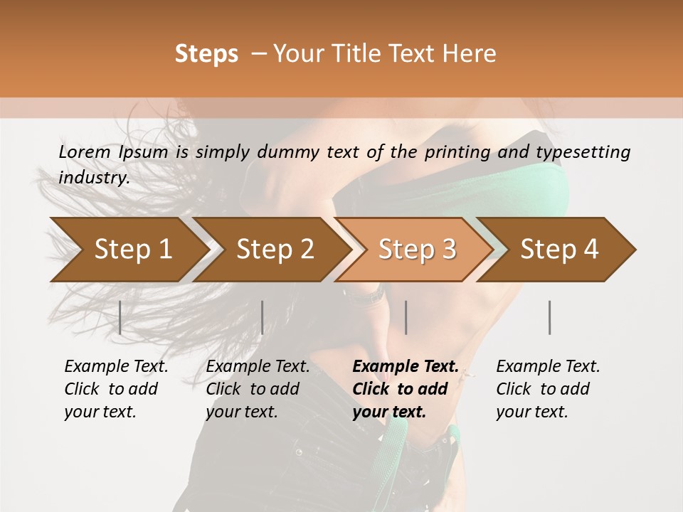 Shaking Active Pleasure PowerPoint Template