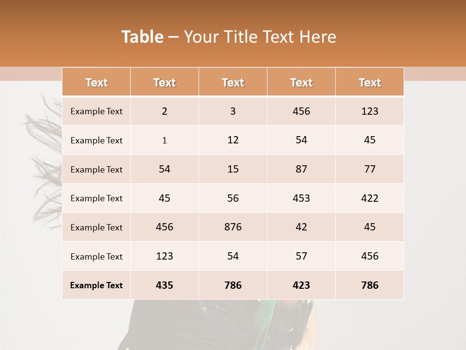 Shaking Active Pleasure PowerPoint Template