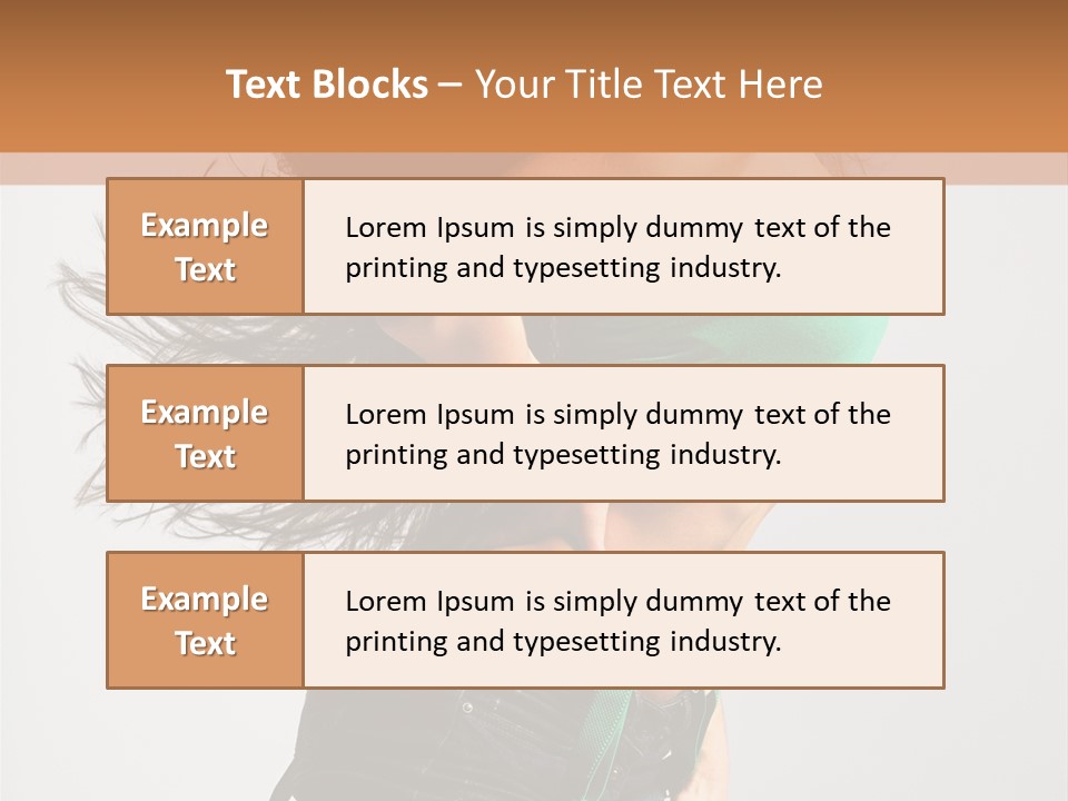 Shaking Active Pleasure PowerPoint Template