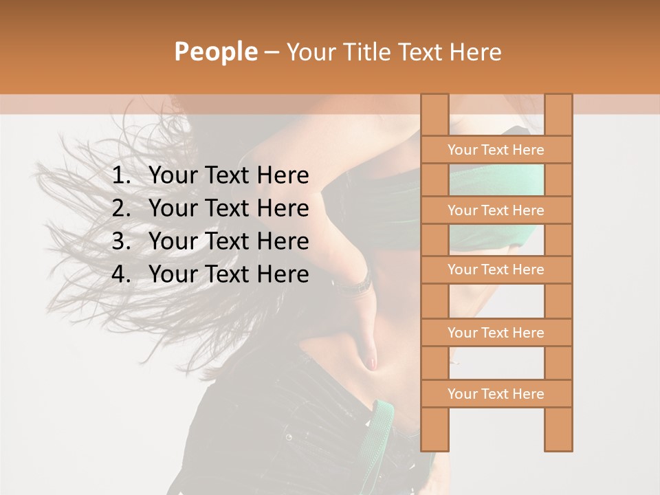Shaking Active Pleasure PowerPoint Template