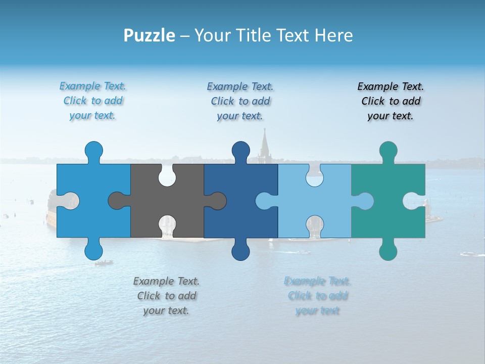 Summer Dawn Sunset PowerPoint Template