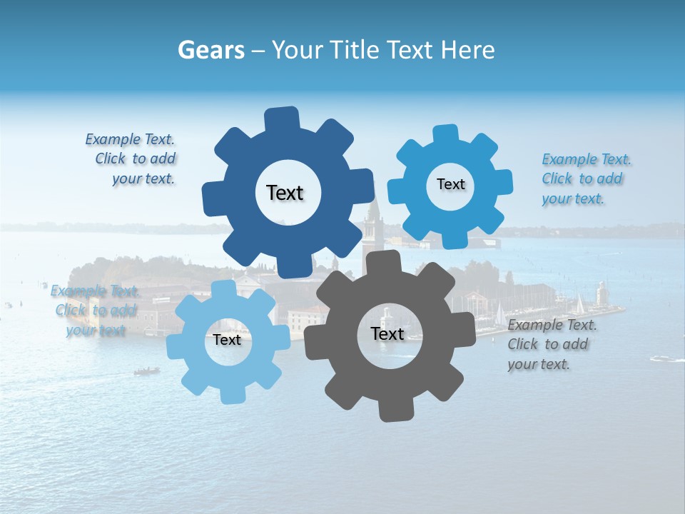 Summer Dawn Sunset PowerPoint Template