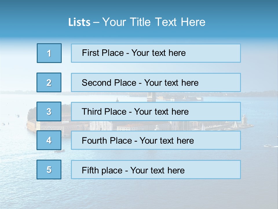 Summer Dawn Sunset PowerPoint Template