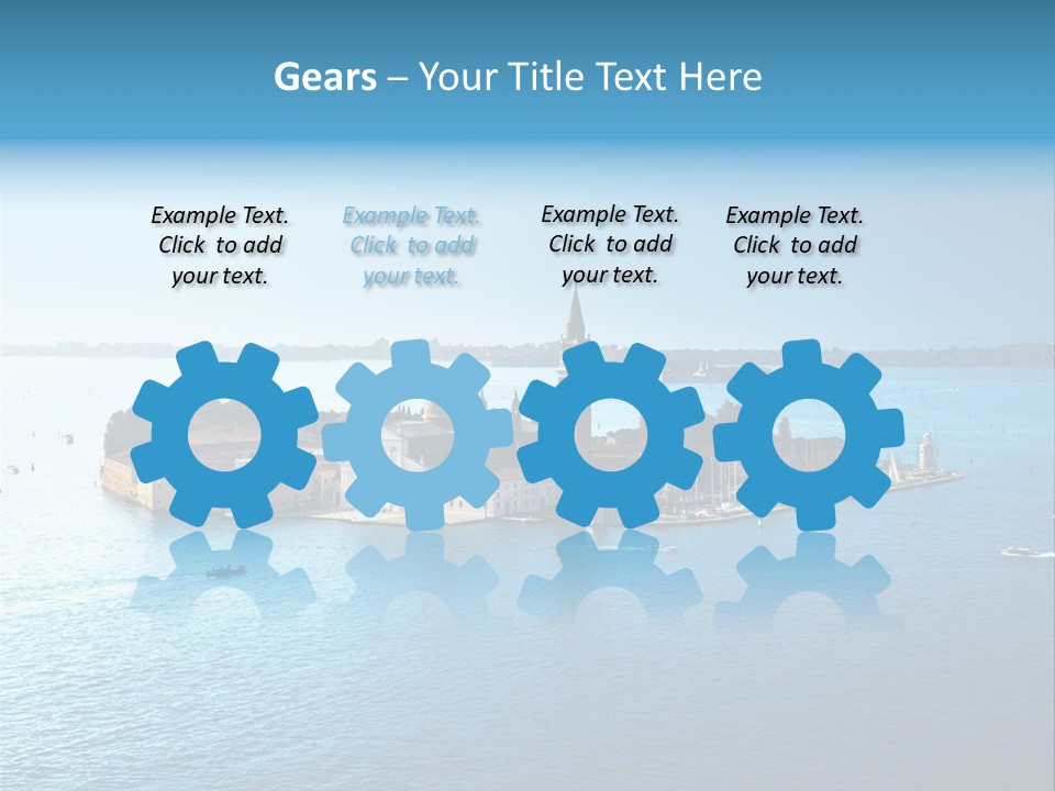 Summer Dawn Sunset PowerPoint Template