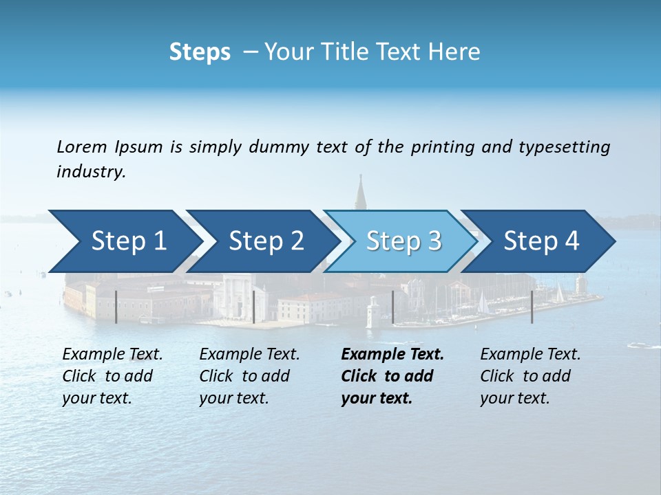 Summer Dawn Sunset PowerPoint Template