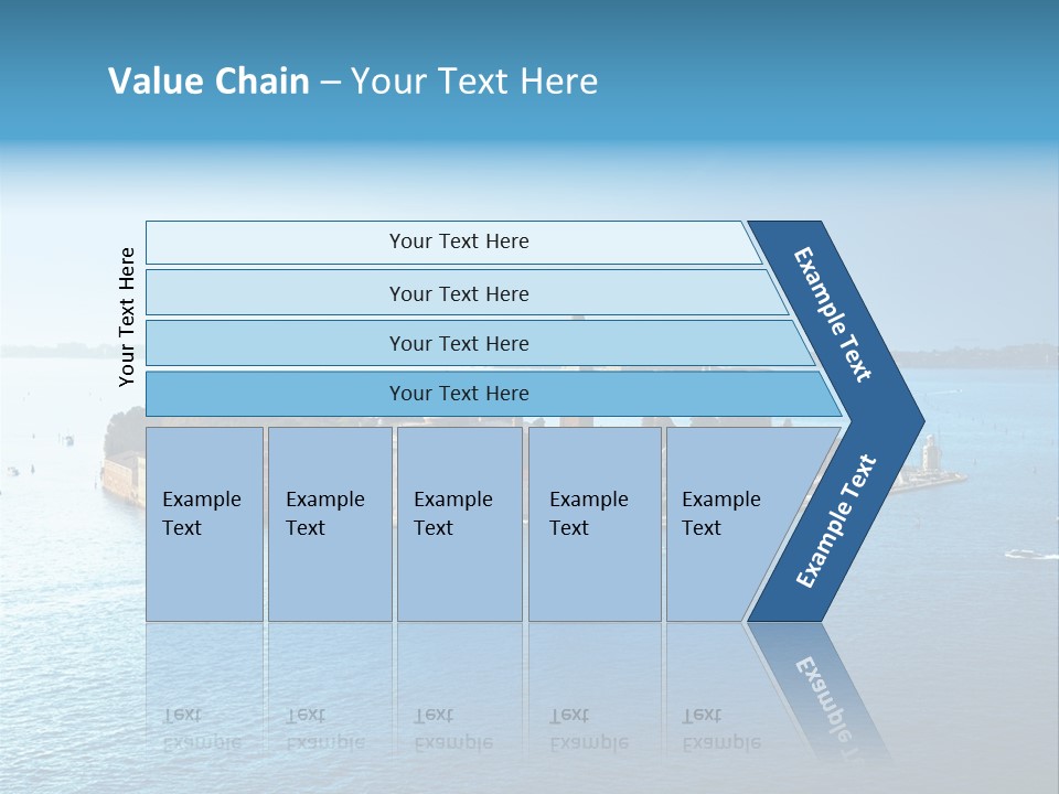 Summer Dawn Sunset PowerPoint Template